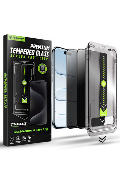 Techsuit iPhone 17 Air TitanGlass FullCover, προστασία προσωπικών δεδομένων