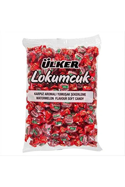Ülker Lokumcuk Watermelon Flavored Soft Candy 1kg