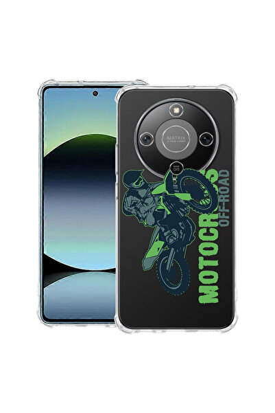 bestcase Husă Anti Shock Case For Honor Magic8 Lite, cu Design Motocross, 312...