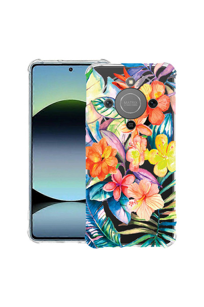 bestcase Husă Anti Shock Case For Honor Magic8 Lite, cu Design Topical Flower...