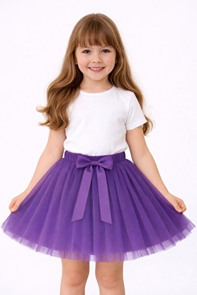 Nacar 23 Nisan 29 Ekim Gösteri Kıyafeti Kız Çocuk Tütü Etekli Şık Etek