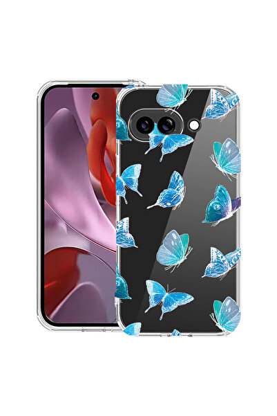 bestcase Husă Anti Shock Case For Google Pixel 10a, cu Design Butterfly Patte...