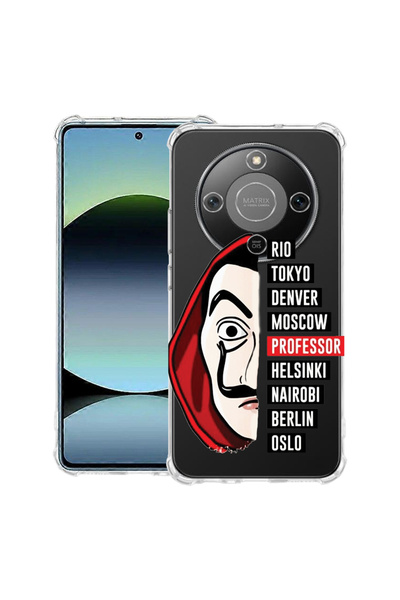 bestcase Θήκη Anti Shock For Honor Magic8 Lite, με σχέδιο La Casa De Papel, 3...