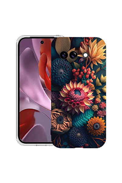 bestcase Husă Anti Shock Case For Google Pixel 10a, cu Design Colorful Flower...