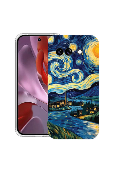 bestcase Husă Anti Shock Case For Google Pixel 10a, cu Design Starry Night, 3...