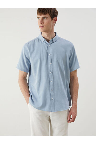 LC Waikiki Regular Fit Short Sleeve Men's Shirt
