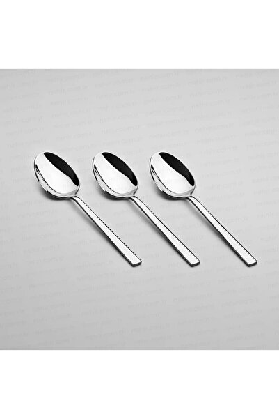 Nehir Dalyan Plain 12 Pieces Dessert Spoon Set