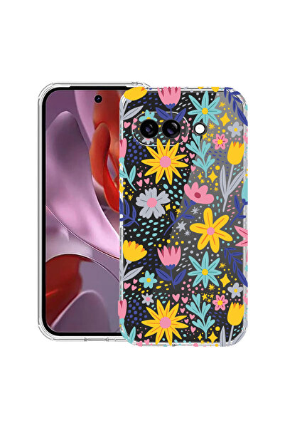 bestcase Husă Anti Shock Case For Google Pixel 10a, cu Design Little Flowers,...