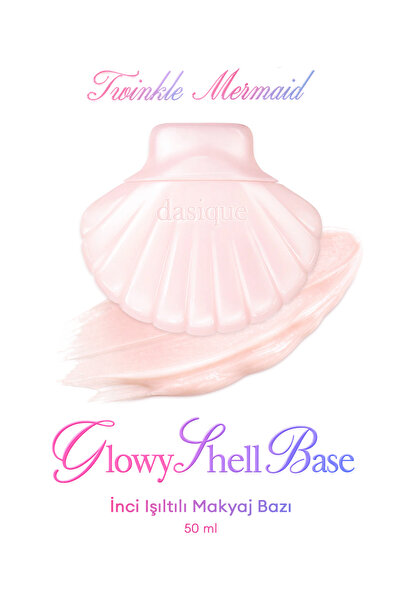 dasique Nemlendirici Etkili Pembe İnci Işıltılı Baz Glowy Shell Base