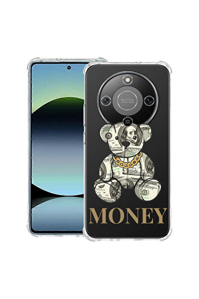 bestcase Husă Anti Shock Case For Honor Magic8 Lite, cu Design Teddy Bear Mon...