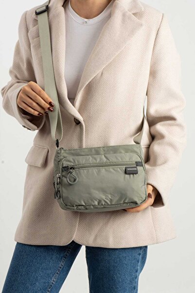 Sanmorris Water Resistant Fabric Multi-Compartment Crossbody Daily Travel and...