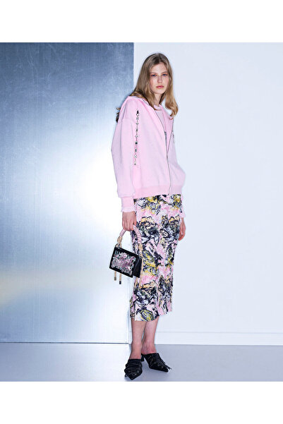 Twist KIRIŞIK EFEKTLİ DESENLİ ETEK