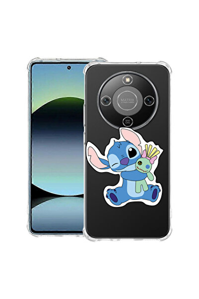 bestcase Husă Anti Shock Case For Honor Magic8 Lite, cu Design Lilo Stitch, 3...