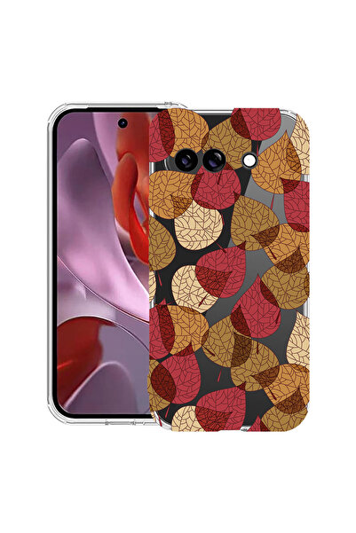 bestcase Anti Shock Case For Google Pixel 10a, with Autumn Colors - Leafs Des...