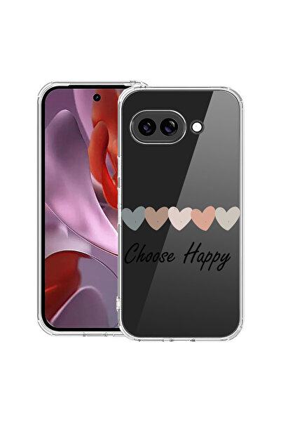 bestcase Husă Anti Shock Case For Google Pixel 10a, cu Design Choose Happy, 3...