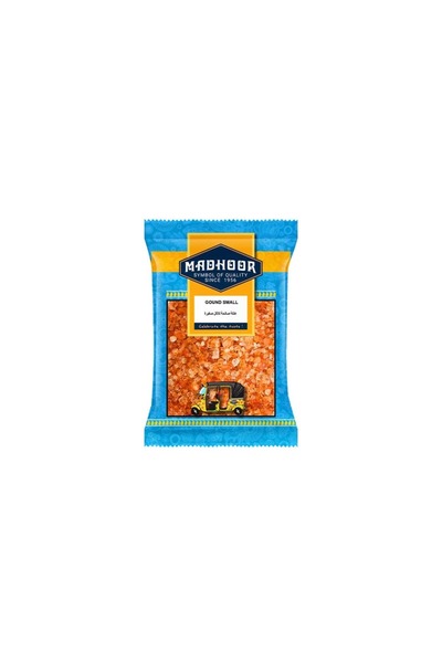 MADHOOR Gund Small Edible Acacia Deep Frying Laddu Gum Crystals (250g)