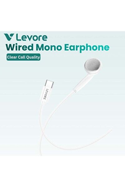 Levore Wired Mono Earphone with C Type Connector