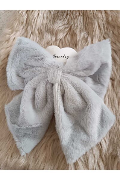 Efna Store Bow Figured Feathered Plush 17 cm Automatic Buckle