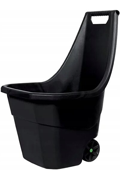 Other Roabă de grădină ușor din plastic negru, 55l