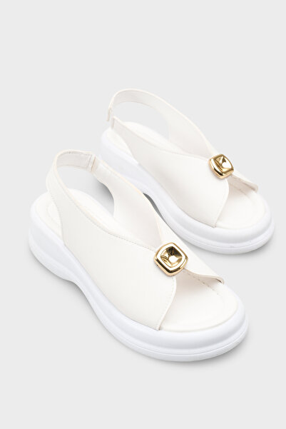 Riccon Women's Sandals 00121045 White