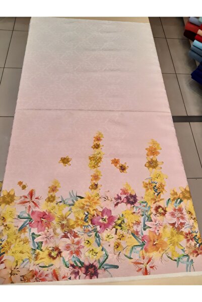 Safir Kumaş Elbiselik Jillelik İç Göstermeyen Kendinden Desenli Brokar Kumaş ...