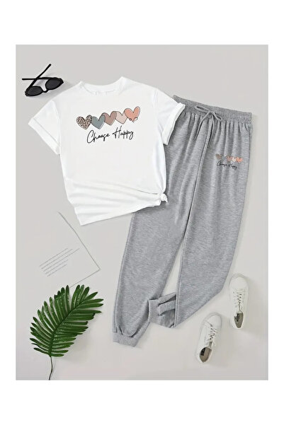 PENTHİLUS Unisex Printed Top and Bottom Set