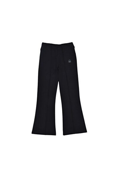 United Colors of Benetton Standard Fit High Waist Spanish Leg Leggings Girl's...