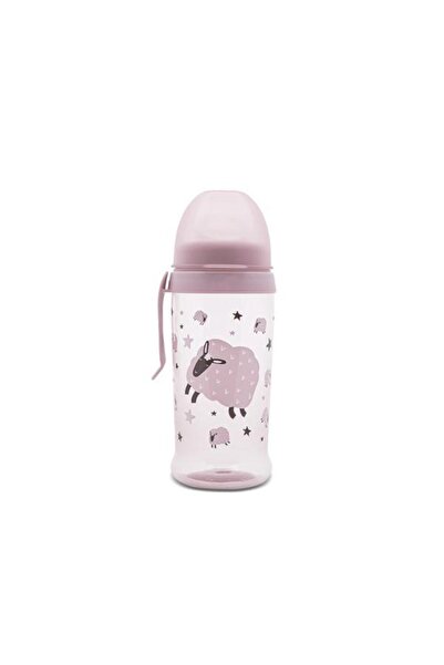 LORELLİ Baby Bottle My Friend Mellow Rose, Wide Nipple, Clip, 360ml, 6m+