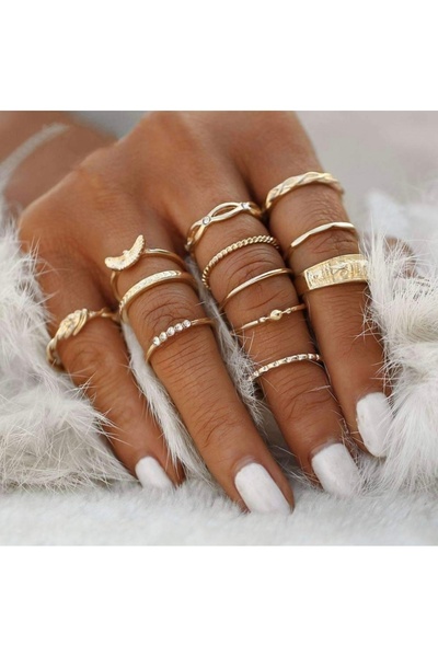 elur malta Enchanting Solstice Ring Set