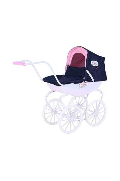 LORELLİ Cărucior pentru păpuși Knorr Toys Classic Retro, cu baldachin reglabi...