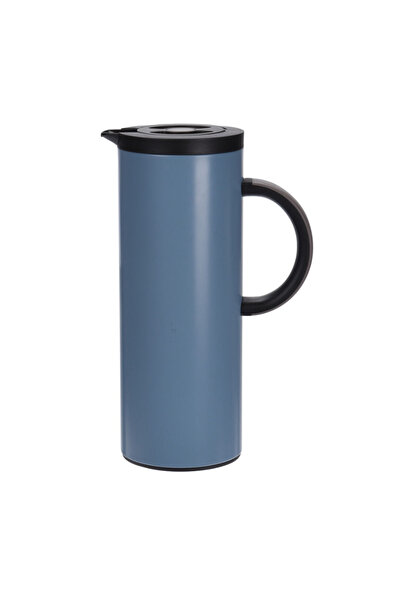 Excellent Houseware Cană termos cu pereți dubli, oțel inoxidabil/sticlă, 11x3...