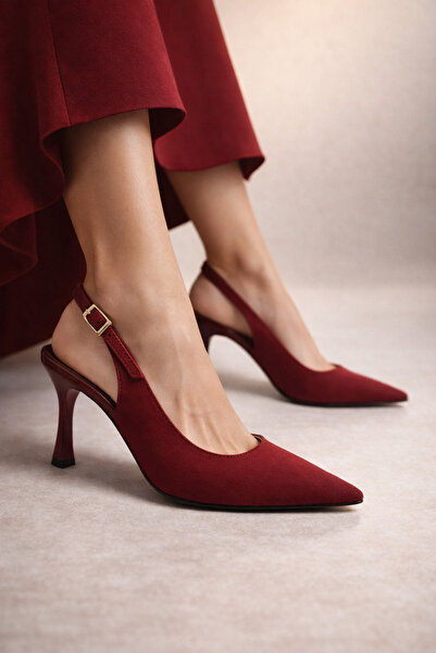 Firibu Kadın Topuklu Ayakkabı Sivri Klasik Abiye Günlük 34-35-41-42 Özel Numa...