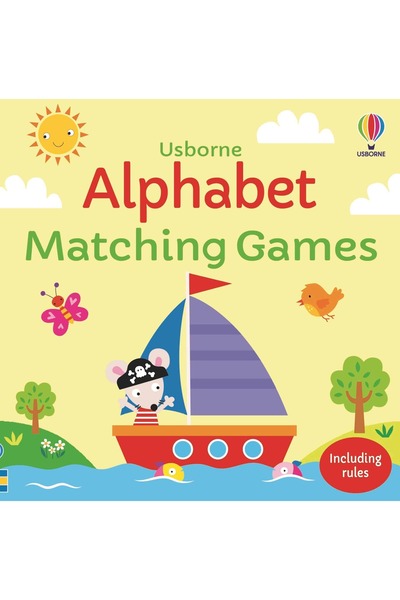 Usborne Children's book - Alphabet Matching Games and Book