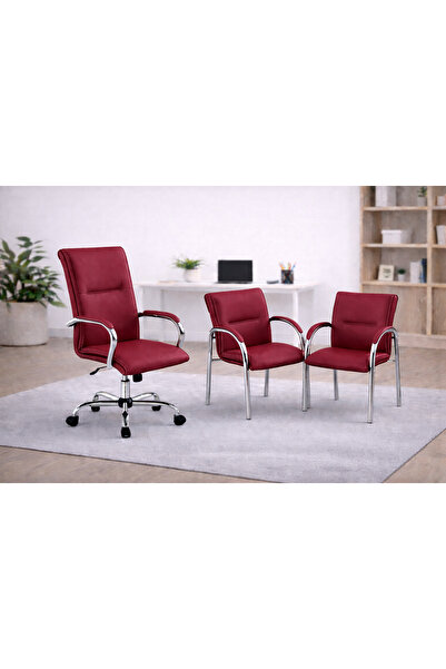 YRN OFIS ofis oturma takımı büro sandalyesı misafir sandalyesi müdür koltuğu ...