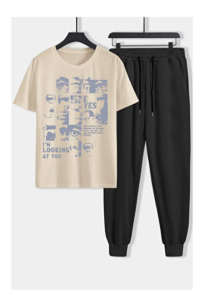 PENTHİLUS Unisex Printed Top and Bottom Set