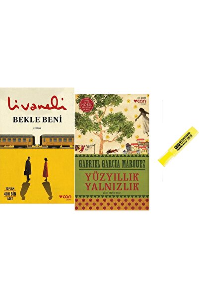 Can Yayınları Bekle Beni + Yüzyıllık Yalnızlık / 2 Kitap SET (KALEM HD)