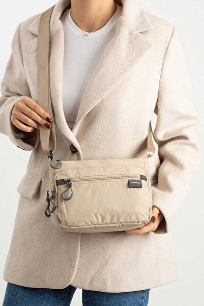 Sanmorris Multi-Compartment Adjustable Strap Waterproof Daily Practical Use S...