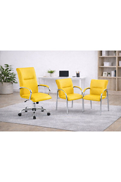 YRN OFIS ofis oturma takımı büro sandalyesı misafir sandalyesi müdür koltuğu ...