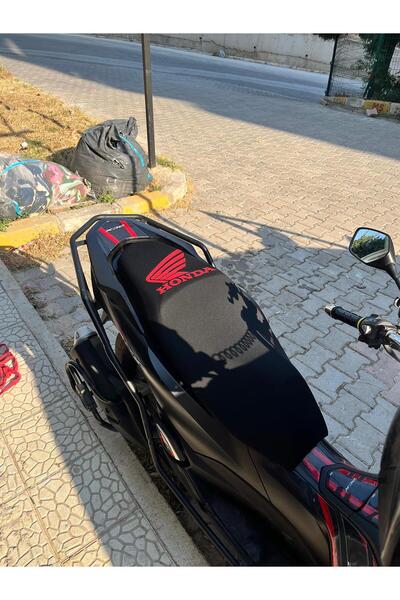 Utku Giyim HONDA PCX.DİO,ACTİVA,SH,XADV UYUMLU SİYAH MOTOSİKLET SELE KILIFI K...