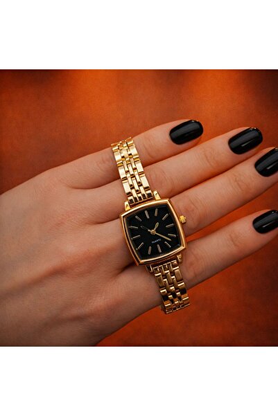 T-GOER MİNİMAL KARE KADIN KOL SAATİ BOMBELİ CAM