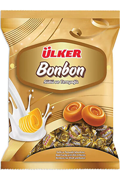 Ülker Bobbon Milk and Butter Confectionery 350 Gr
