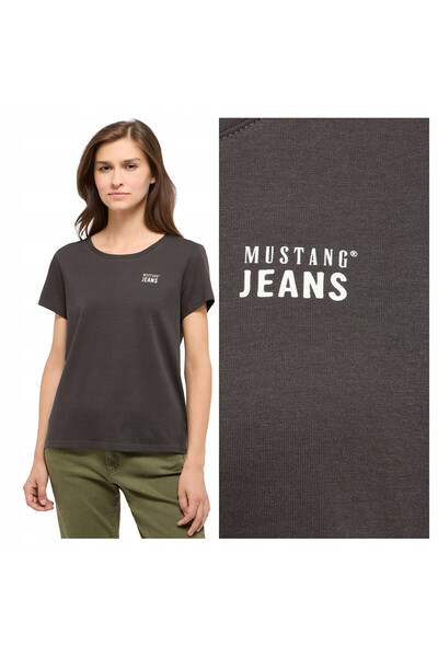 Mustang Tricou Dama, Mustang, Alma, Regular Fit, Maneci Scurti, Bumbac, Marim...