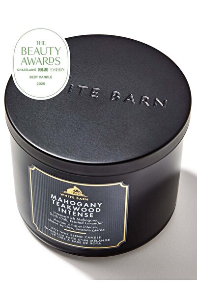 Bath & Body Works Mahogany Teakwood Intense 3-Wick Candle