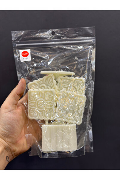 Adana Pasta Malzemeleri مجموعة صنع البسكويت B208 4 قطع 5.5 × 5.5 سم