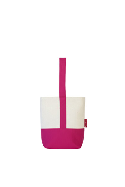 Baghashtag Double Compartment Pink Canvas Thermos Bag