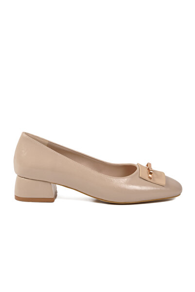 AYAKMOD Beige Women's Evening Dress Shoes 608420 Z