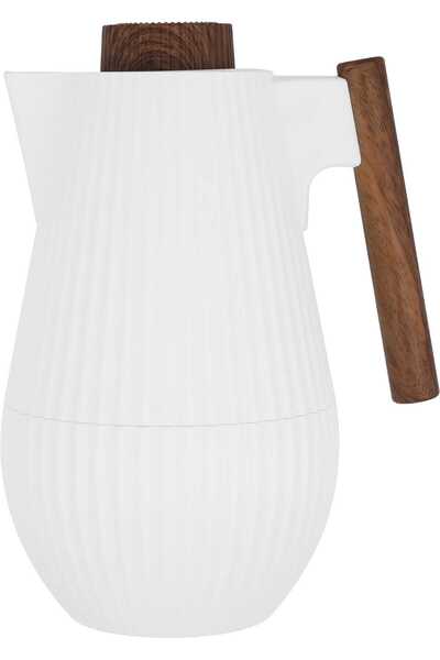 Generic ترمس لاير من معرض السيف، سعة 1 لتر، وعاء داخلي من الزجاج حراري ، غلاف...