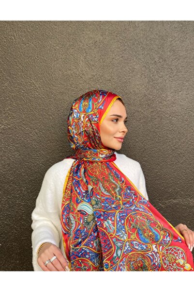tomrisboutique Luxury Voile Silk Shawl Hijab Foulard Scarf Shawl H Pattern 70...