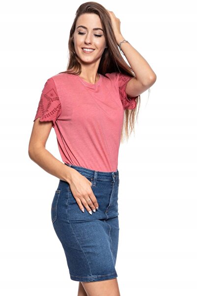 Mustang Tricou Dama, Mustang, Bumbac, Roz, Marime S