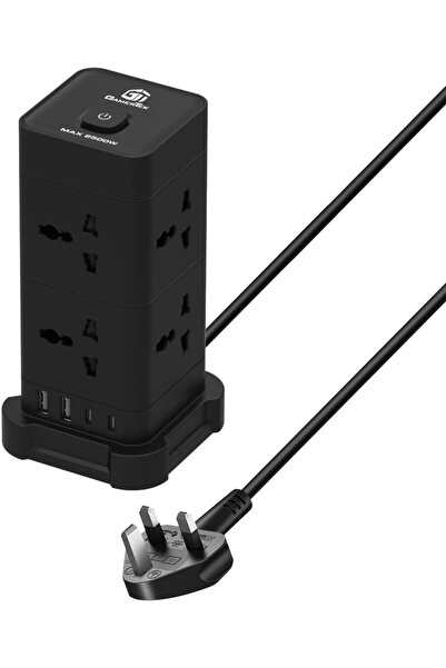 Generic واقي التيار الكهربائي من GamerTek - أسود